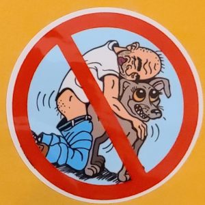 Wheeler Dog sticker