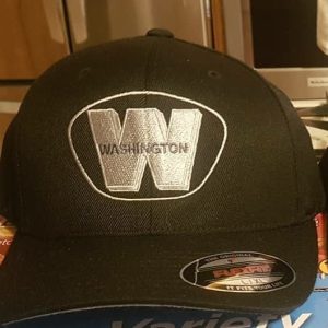 Washington Yarder Hat white logo